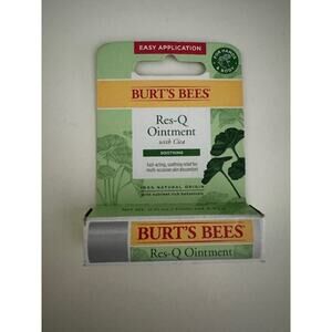 Burt's Bees Res-Q Ointment w/ Cica Soothing Stick for Hands & Body 0.15oz- New